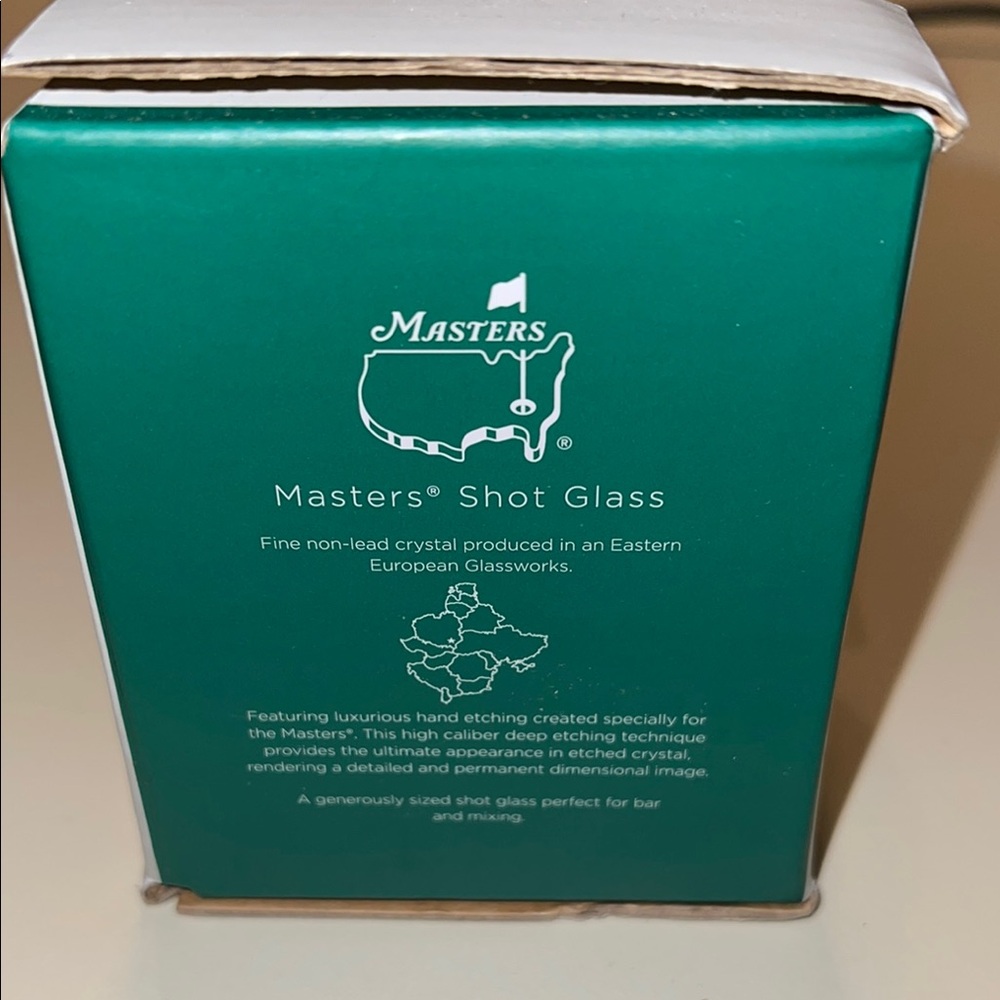 ๐๐ Masters Shot Glass - Picture 2 of 2
